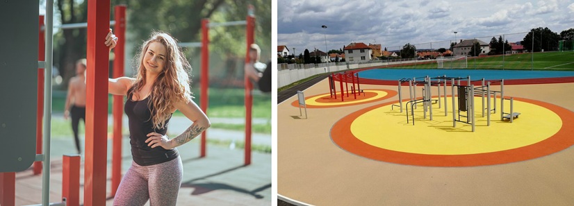 realizace workoutové ihrisko