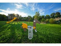 Hojdačka na pružine