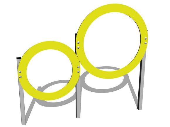 Proskakovadlo AG-201K - celokovová