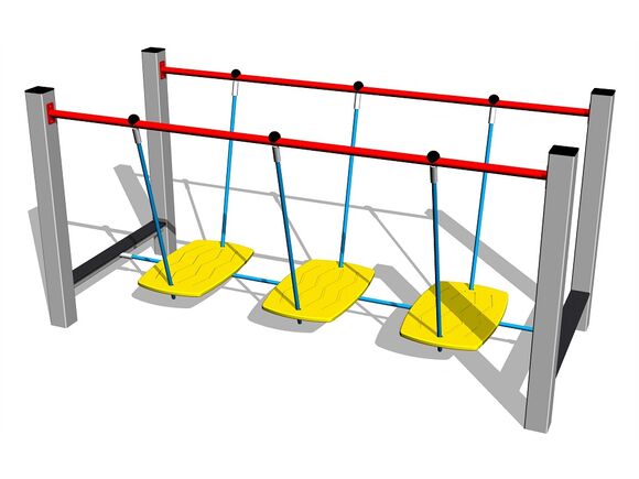 Balančná lanová lávka - strieborná (v.p. 1 m)