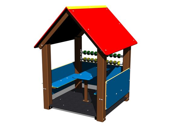 Domček DO103KW - hnedý