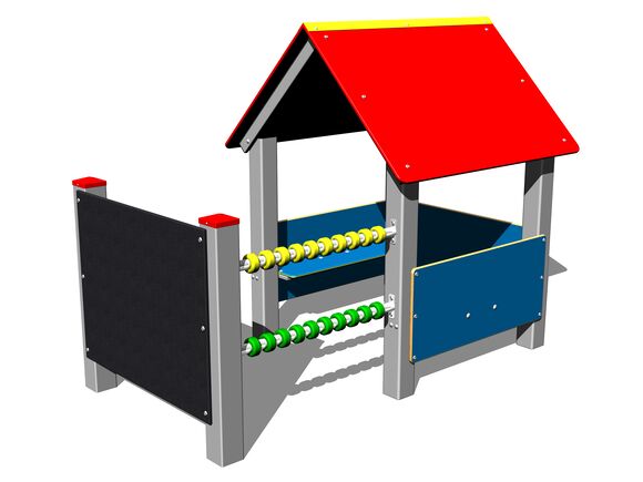 Domček DO202KW - hnedá