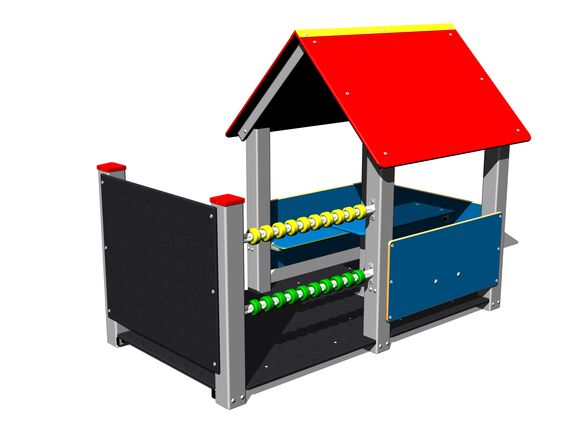 Domček DO203KS - strieborná