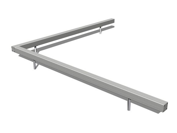 Dvojkladina KL201K - celokovová (v.p. 1 m)