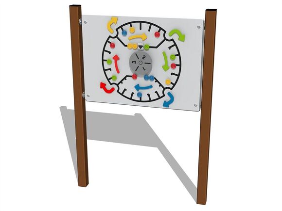 Edukačný panel - Človeče nehnevaj sa EDP6136KW - hnedá