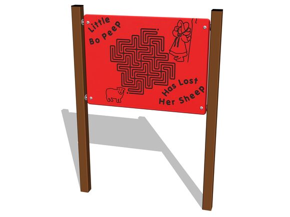 Edukatívny panel EDP6123KW - hnedá