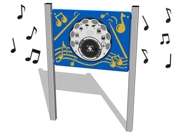 Edukatívny panel EDP6128KS - strieborná