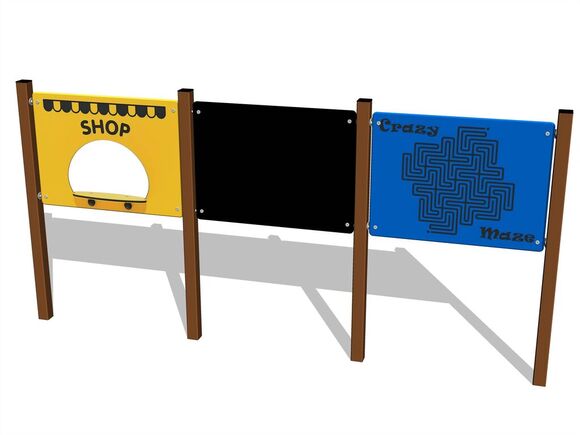 Edukačný panel - EDP6303KW - hnedá