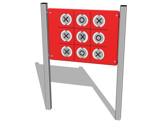 Edukačný panel - Piškvorky - strieborná