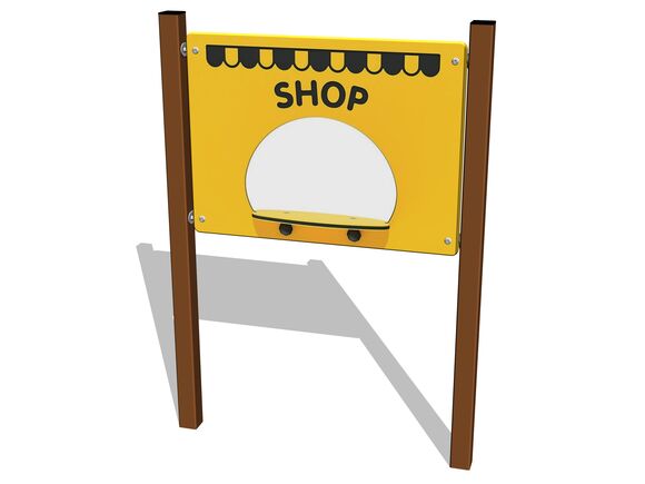 Edukačný panel - Shop EDP6132KW - hnedá