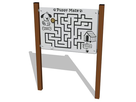 Edukatívny panel EDP6102KW - hnedá