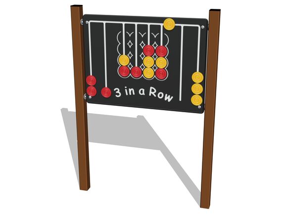 Edukatívny panel EDP6108KW - hnedá