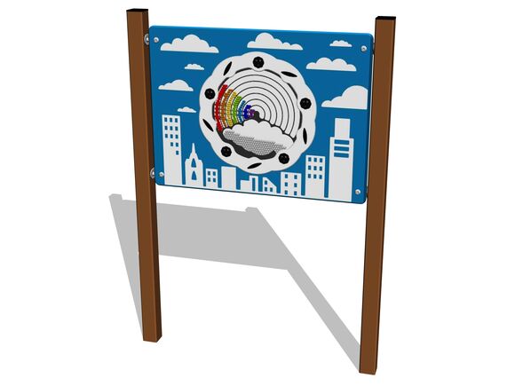 Edukatívny panel EDP6110KW - hnedá