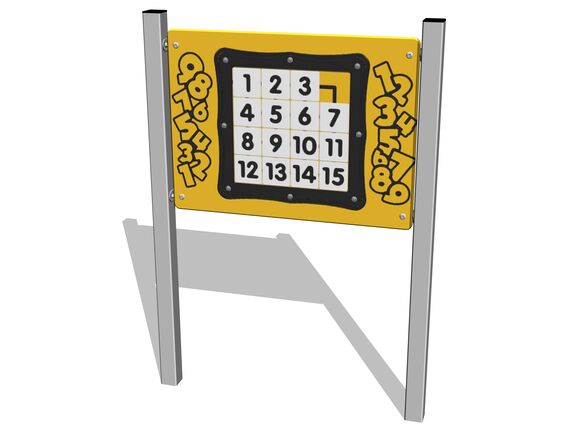 Edukatívny panel EDP6114KS - strieborná