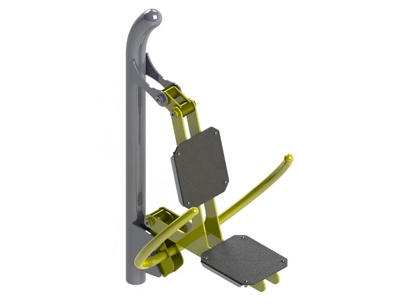 Fitness prvok FP-002SL Posilňovací stroj na prsia -  limetková