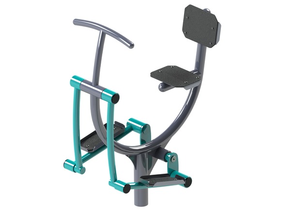 Fitness prvok FP-016ST Cyklistický trenažér (orbi-bike) - tyrkysová