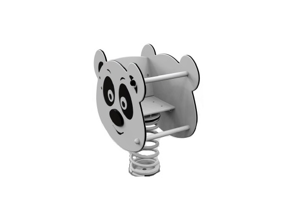 Hojdačka na pružine - PANDA HPN0227K (verzia s operadlom)