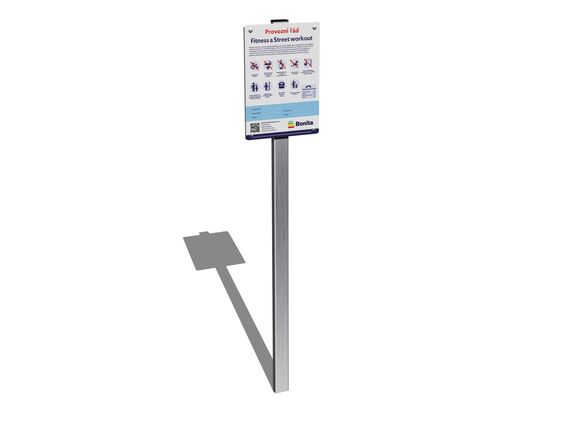 Informačná tabuľa vrátane prevádzkového poriadku pre WS a FP IT101K