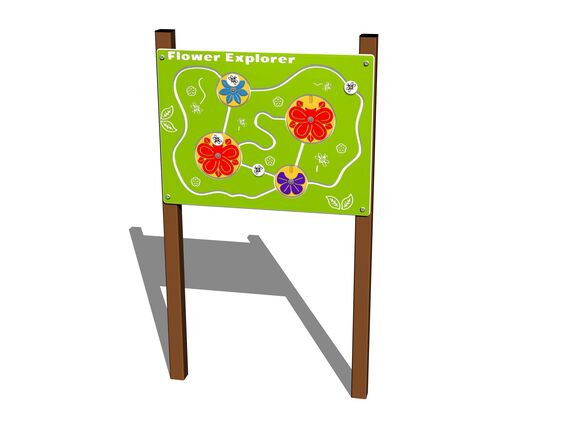 Interaktívny panel IP106KW - hnedá