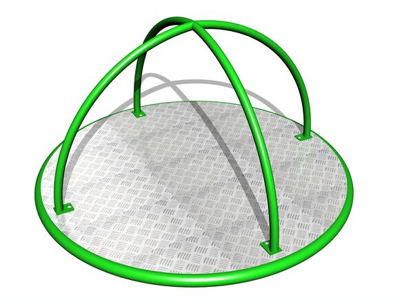 Kolotoč na státie KON0006KG (priemer 1,45 m) - zelený