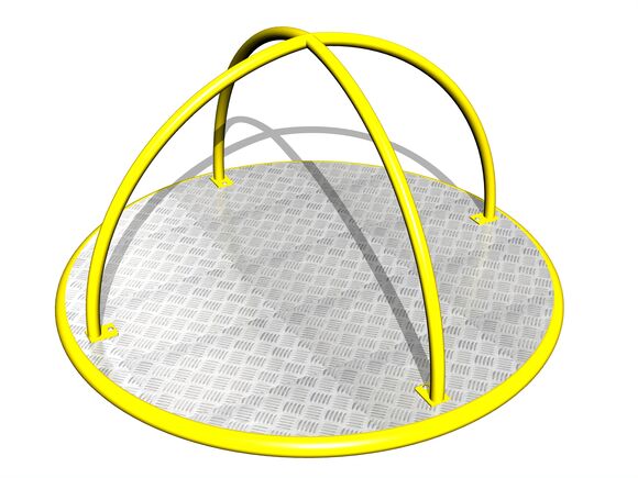 Kolotoč na státie KON0006KY (priemer 1,45 m) - žltý