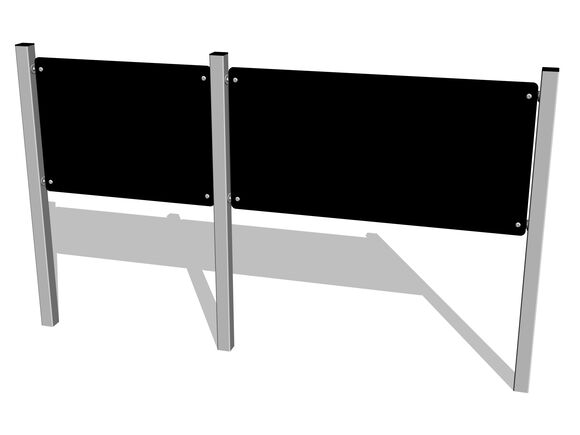 Kresliaca dvojtabuľa obojstranná MAXI/MIDI TKV6220KS - strieborná