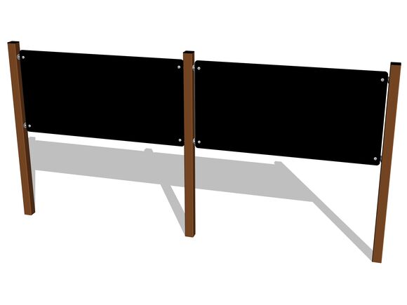 Kresliaca dvojtabuľa obojstranná MAXI/MAXI TKV6240KW - hnedá