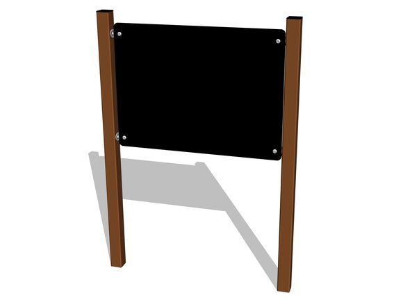 Kresliaca tabuľa obojstranná TKV6100KW - hnedá