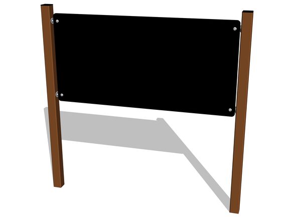 Kresliaca tabuľa obojstranná MAXI TKV6120KW - hnedá