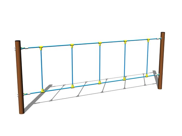 Laná na prekračovanie LP020KW - celokovová (v.p. 1 m)