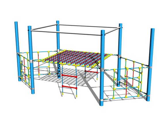 Lanová loď LP150KB - modra (v.p. 1 m)