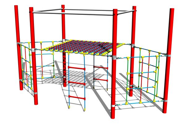 Lanová loď LP150KR - cervena (v.p. 1,5 m)