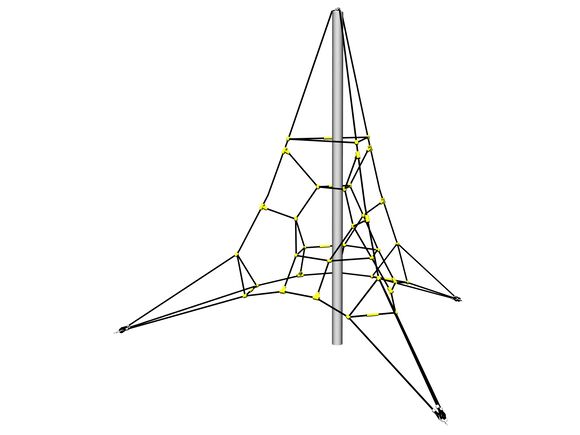Lanová pyramída PY3350K (v.p. 1 m, so 3-mi napínacími zámkami)