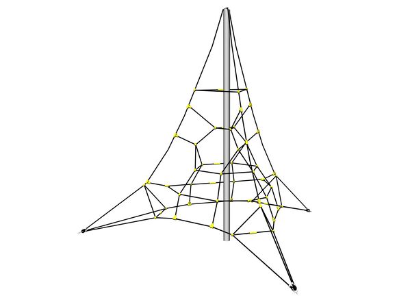Lanová pyramída PY3400K (v.p. 1 m, so 3-mi napínacími zámkami)