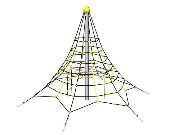 Lanová pyramída PY631K (v.p. 1 m, so 6-mi napínacími zámkami)