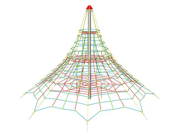 Lanová pyramída PY855K (v.p. 1 m, s 8-mi napínacími zámkami)
