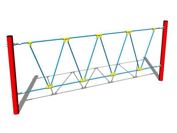 Lanová sieť LP070KR - červená (v.p. 1 m)
