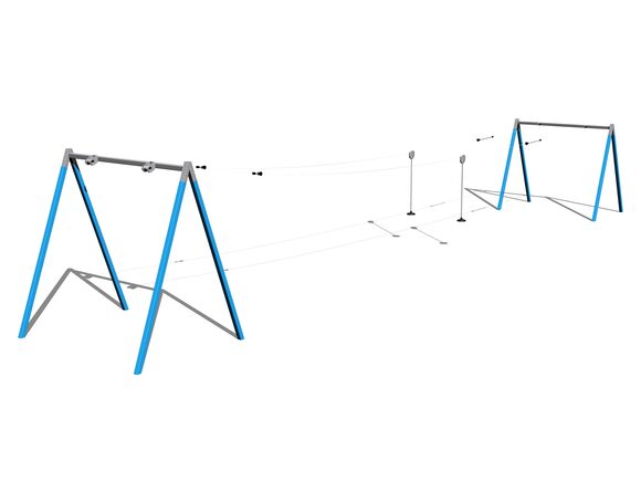 Lanovka ačková LD030KB - modrá