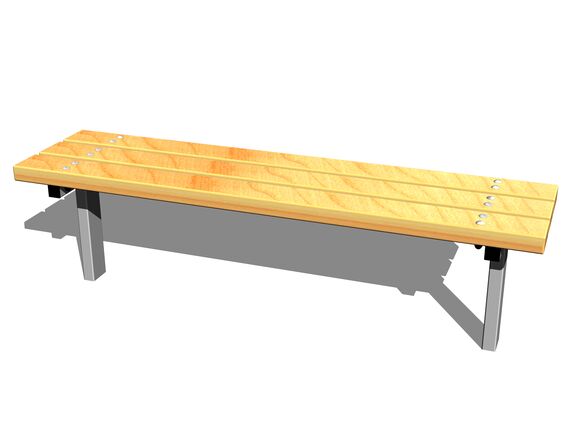 Lavička LAV0115ZD (na zabetónovanie)