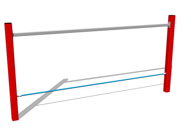 Opičia dráha Balančné lano - červená (v.p. 1 m)