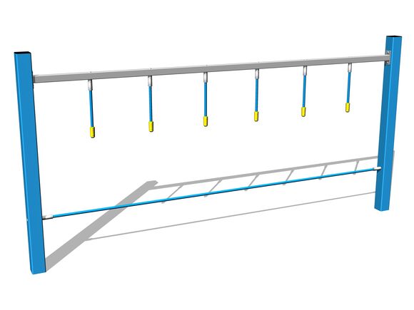 Opičia dráha Rúčkovacie lano - modrá (v.p. 1 m)