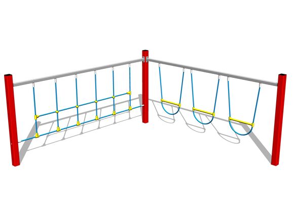 Opičia dráha - červená (v.p. 1 m)