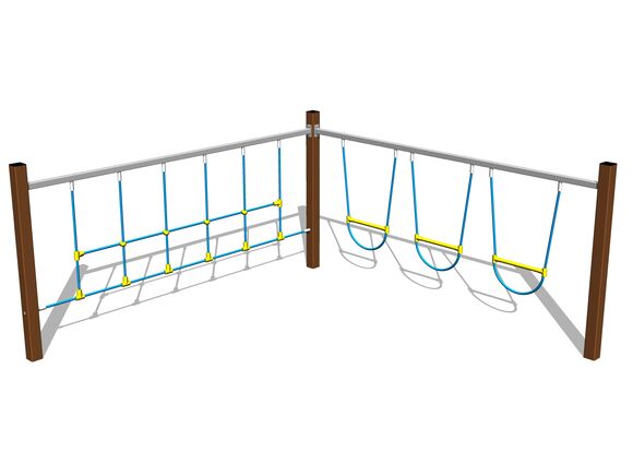 Opičia dráha - hnedá (v.p. 1 m)