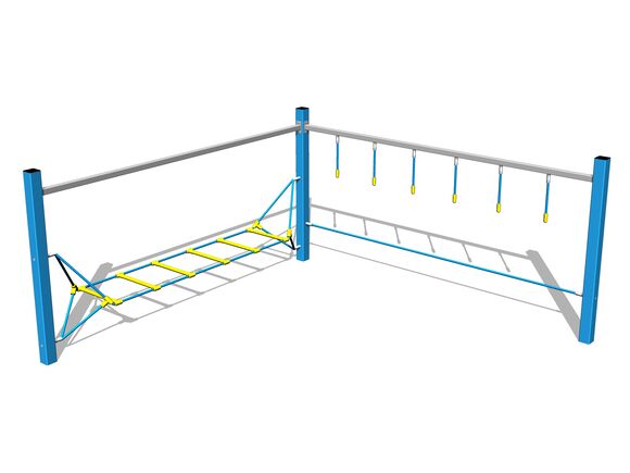 Opičia dráha - modrá (v.p. 1 m)