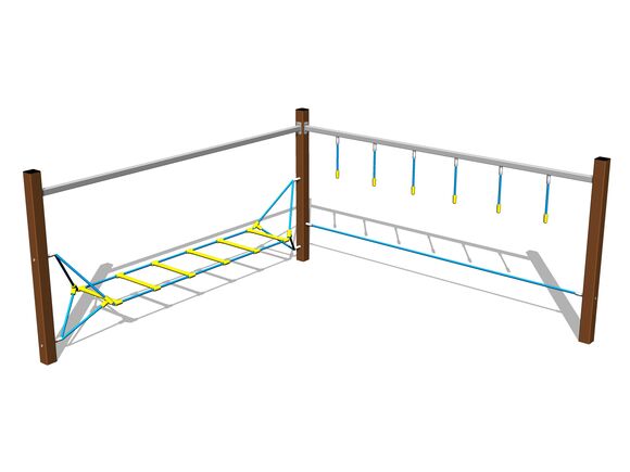 Opičia dráha - hnedá (v.p. 1 m)