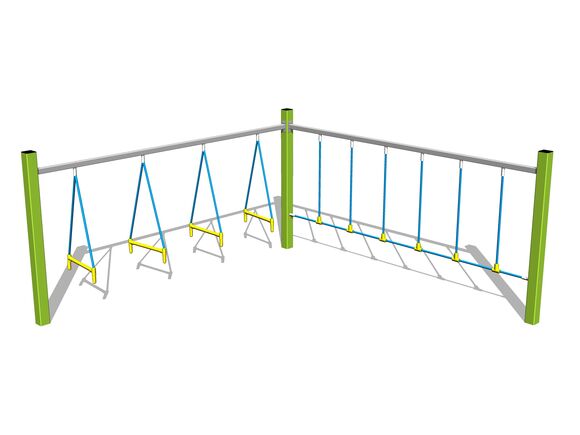 Opičia dráha - limetková (v.p. 1 m)