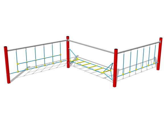 Opičia dráha - červená (v.p. 1 m)