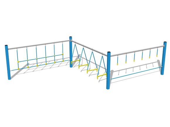 Opičia dráha - modrá (v.p. 1 m)
