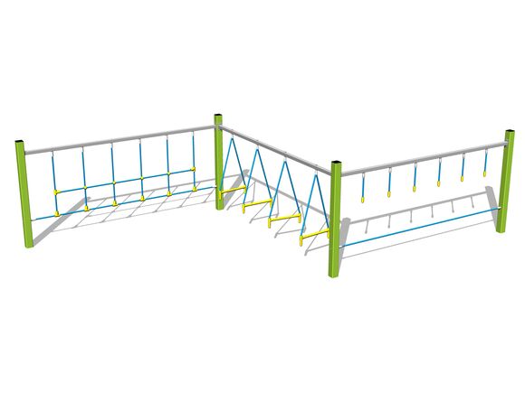Opičia dráha - limetková (v.p. 1 m)