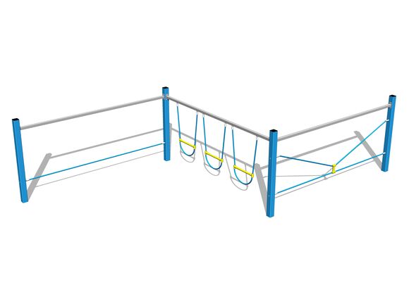 Opičia dráha - modrá (v.p. 1 m)